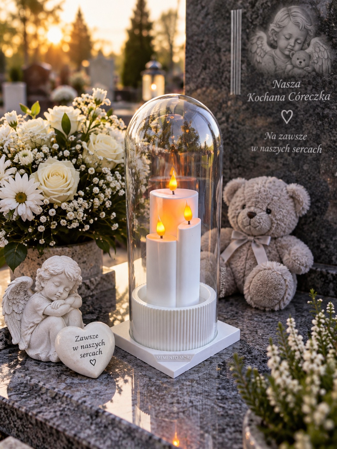 Kopuła LED Biała